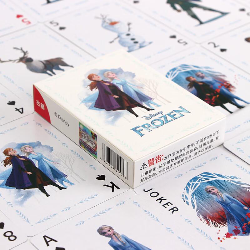 Disney Frozen & Stitch 3-Pack Waterproof Playing Cards