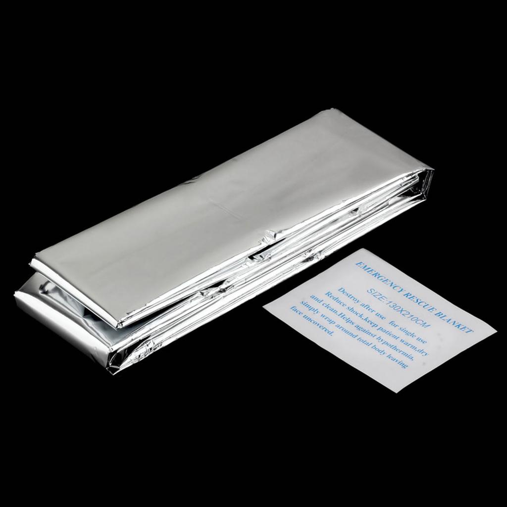 Disposable Survival Emergency Rescue First Aid Foil Thermal Blanket Waterproof