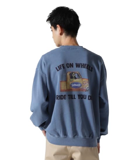 

Schott Hot Rottweiler Crew Neck Sweatshirt, Men s, Size M, Size 115, Blue-Gray, 782-4232013
