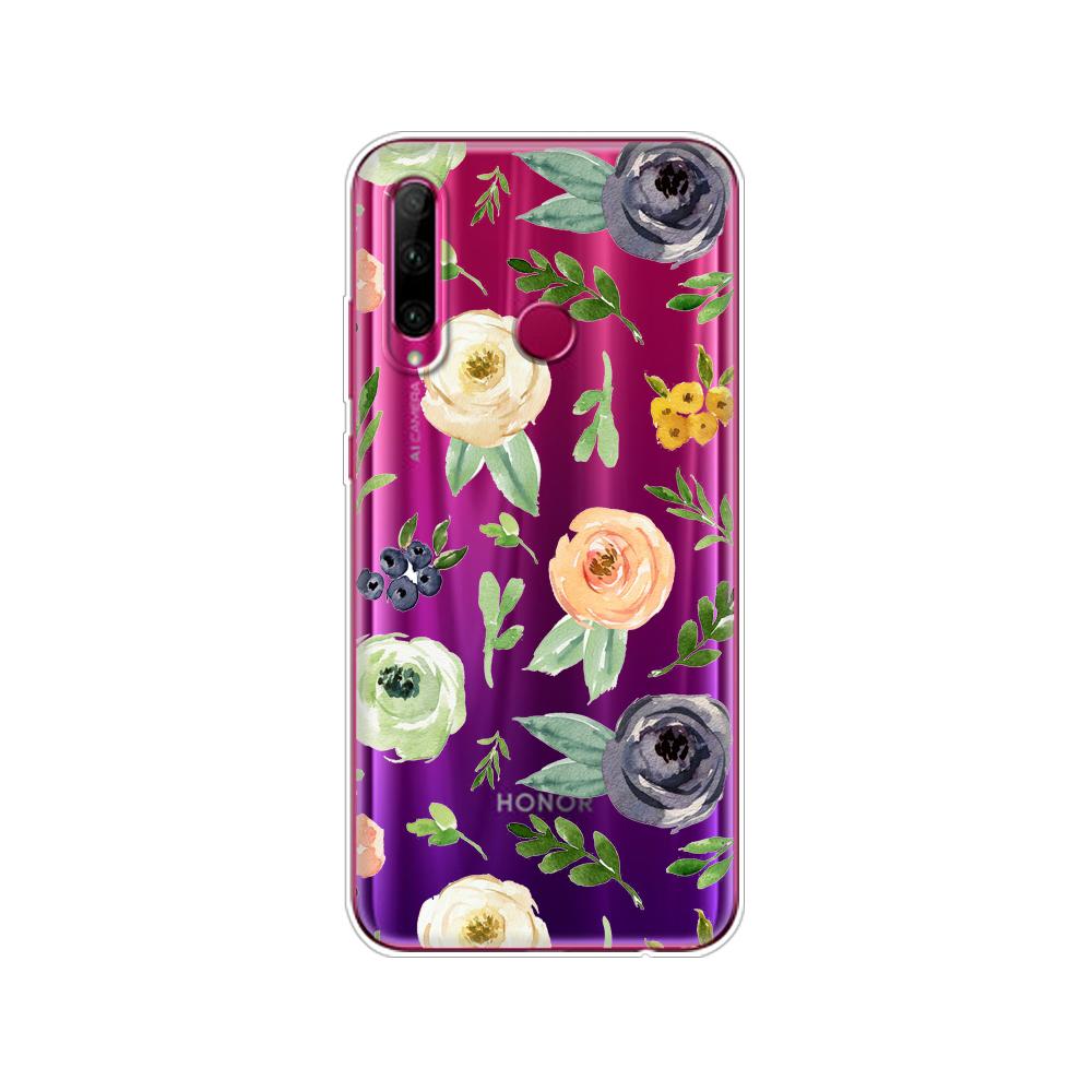 Für Honor 20e Hülle Silikon Rückseite Handyhülle Für huawei Honor 20E Weiche Hülle 6,21 Zoll coque fundas etui bumper