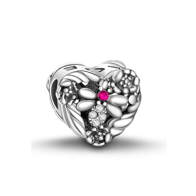 Copper Yellow Honey Bee Pendant Charm Light-In-Dark Firefly Bead Fit Original Bracelet Jewelry For Annversary Gifts