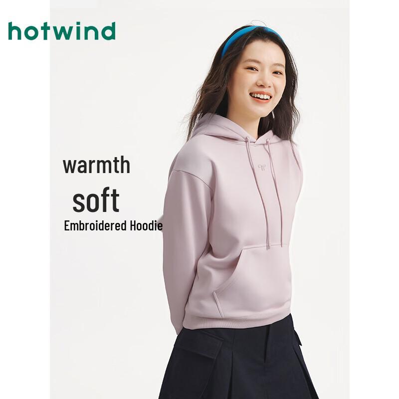 

Hotwind Women s Bowknot Hooded Fleece Sweatshirt S