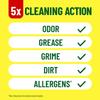 Multi-Surface Cleaner Lemon Fresh Scent Ideal Floors Countertops Sinks Indoor Use Non Living Dust Mite Pet Dander Concentrate 48