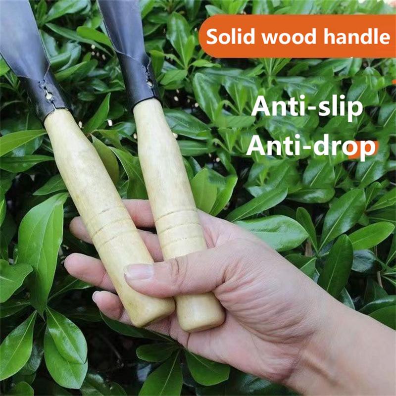 Gletieră de grădină din material metalic potrivită pentru plivit, săpat și plantat, pentru pasionații de grădinărit, seturi de unelte de grădină, unelte de exterior