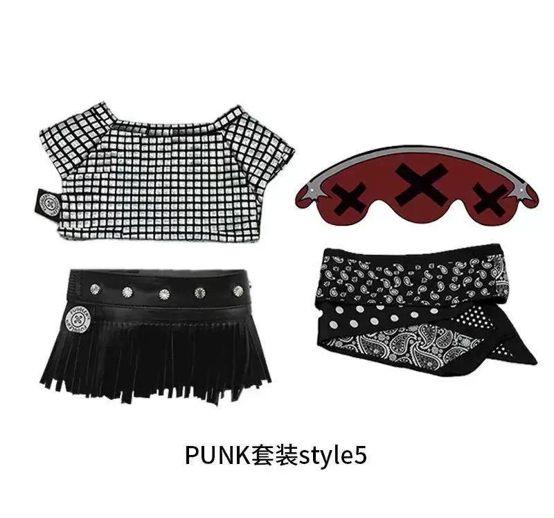 Teeth Monsters Series Doll Clothes Punk Ugly Kawaii Clothing Set For Doll Dress Up Ornaments Birthday Gift