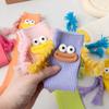 Funny Sock For Kids Ins Fashion Kids Girls Knee High Sock Cotton Cute Doll Children Socks Free Size  Baby Stocking 2-10Years