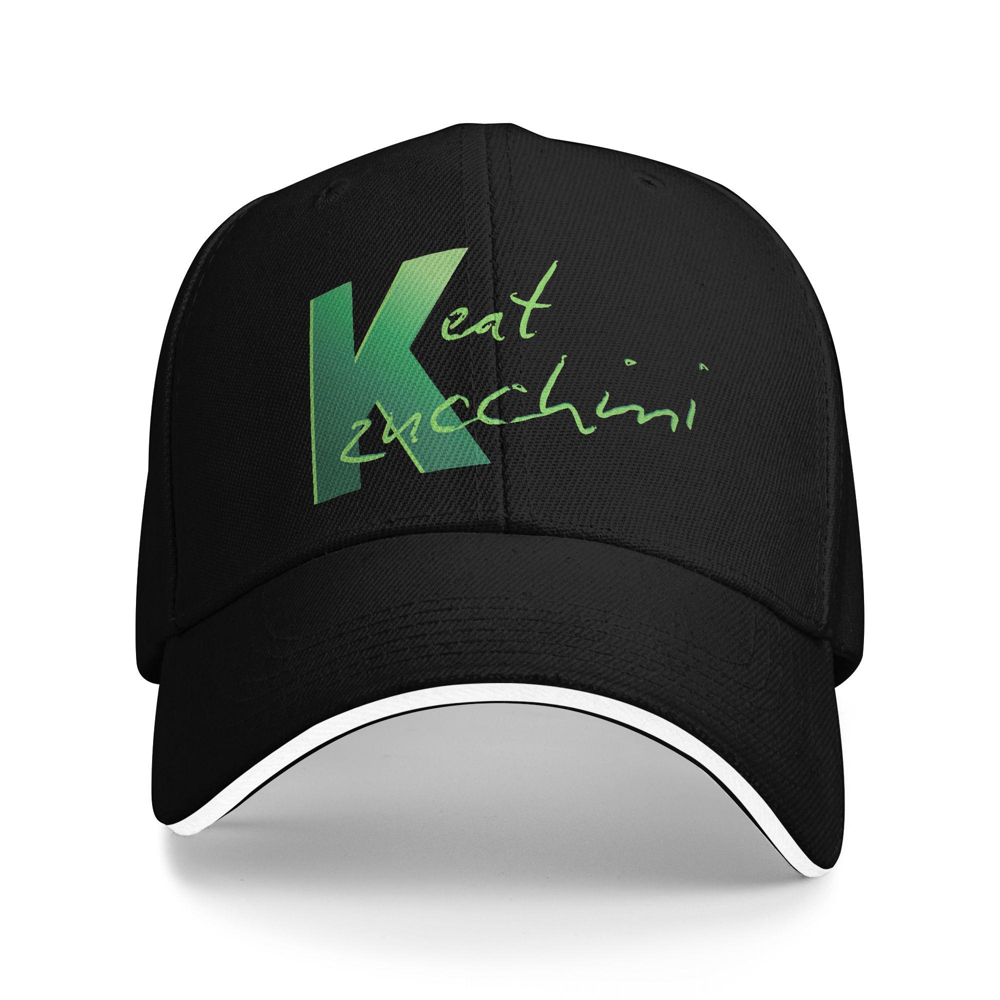 Eat Zucchini Katseye Baseball Cap Hip Hop  Sandwich Hats for Men Women Adjustable Sun Hat Outdoor One Size чёрный