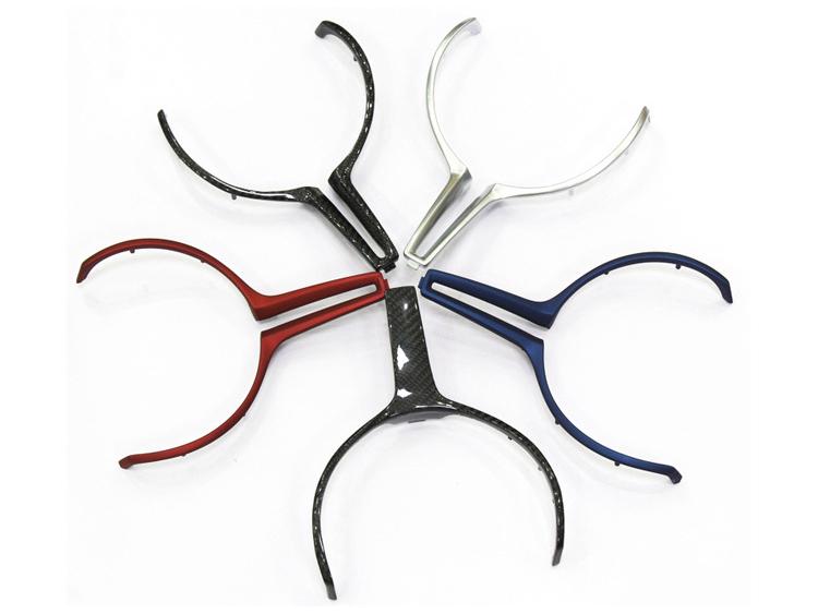 Carbon Fiber Electroplated T-Shaped Steering Wheel Decor for BM M-SPORT