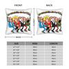 Mort & Phil Mortadelo y Filemón Pillow Case  Square Pillow Cover Kawaii Pillowcases For Living Room Bed Chair