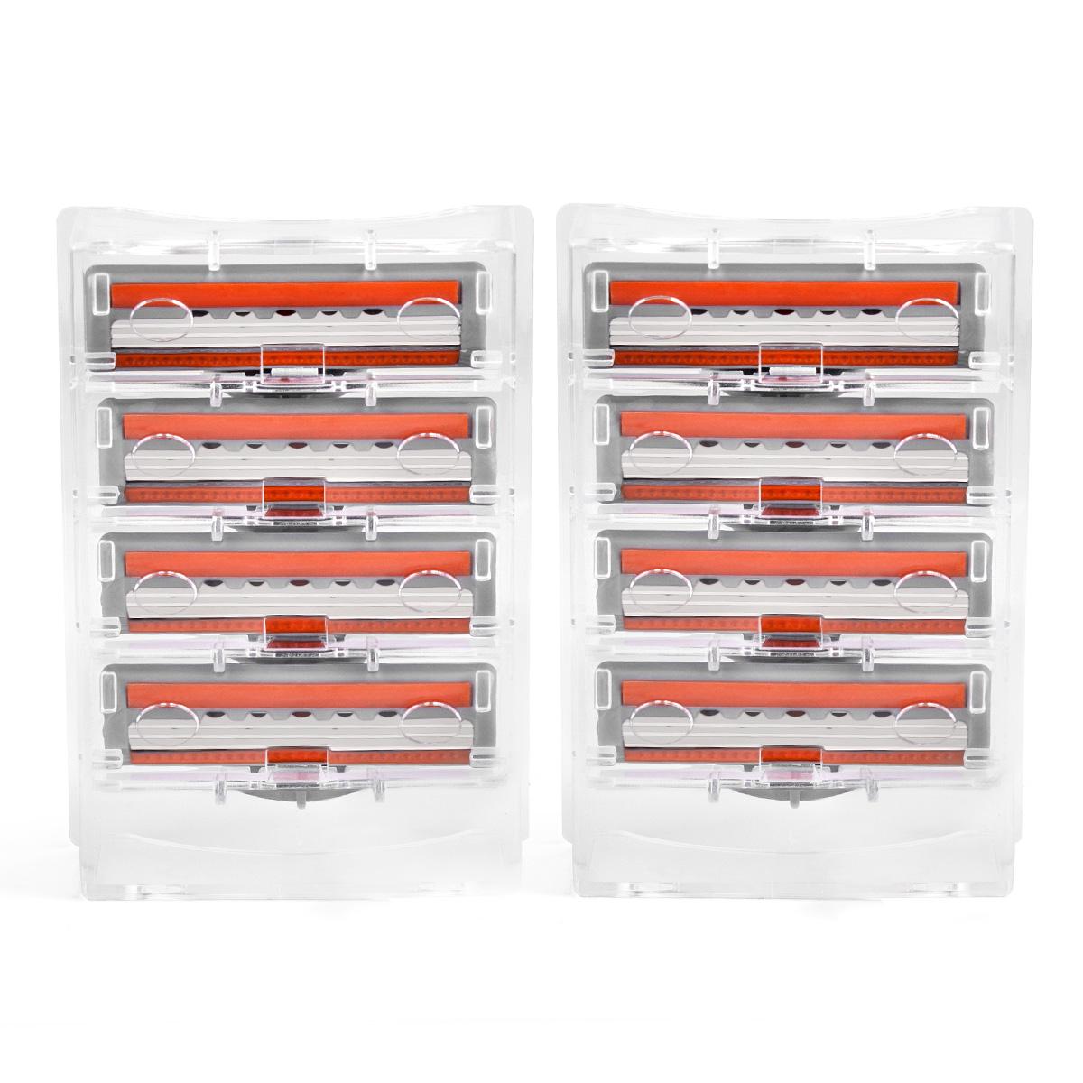 

4 шт лезвия для бритвы, изготовлены в США 8 Pcs (Blades Only)