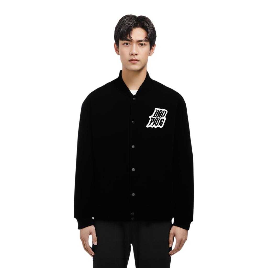 Li Ning Jackets Men's Black Baseball Collar Moderate Other AJDT043-6