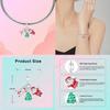 Copper Elk Bell Christmas Series Charms Fit Original 4Mm Aperture Bracelet Charm Beads Necklace Diy Female Jewelry