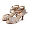 Sapatos de Dança Latina Femininos Strass Salão Salsa Bachata Casamento Performance Sapatos de Dança