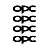 4pcs,car rearview mirror/makeup mirror stickersFor Opel OPC GTC Astra J H G K Insignia Corsa D B E Mokka Vectra Meriva kbd066