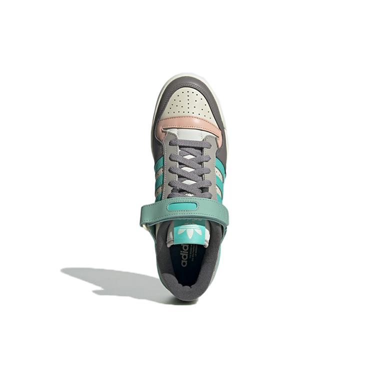 Adidas Originals Unisex Forum 84 Low Northern Lights Sneakers Grey / Green (Unisex) Skateboard Shoes GX4574