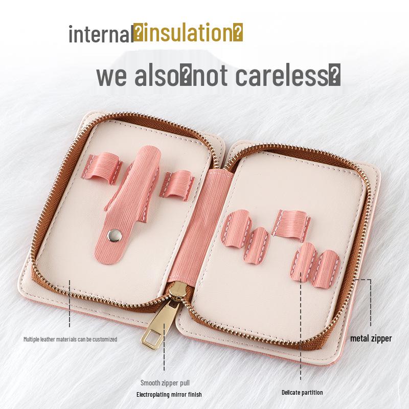 High-Quality Anti-Splash Nail Clipper and Ear Pick Set for Home Use