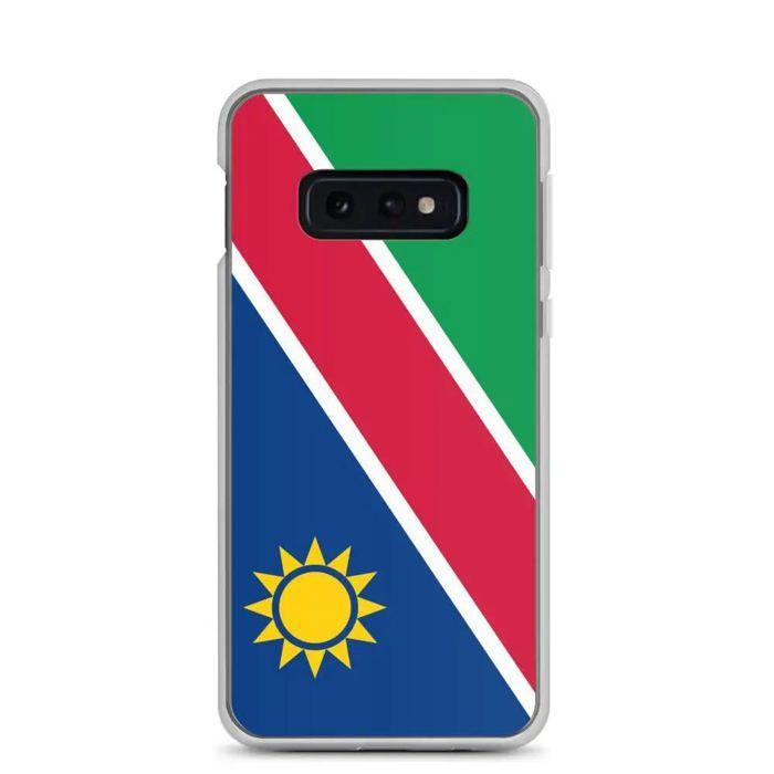 Mobildeksel - Samsung - Galaxy S10e - Namibias flagg - Mykt - Flerfarget