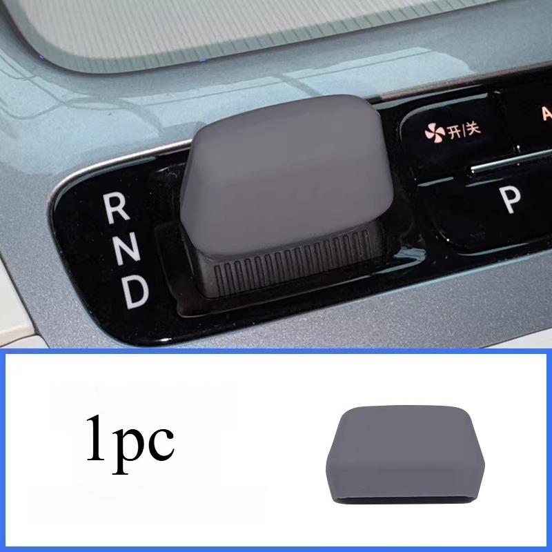 Silicone Gear Shift Knob Cover for Geely EX2, Anti-Scratch Anti-Fingerprint Interior Decoration