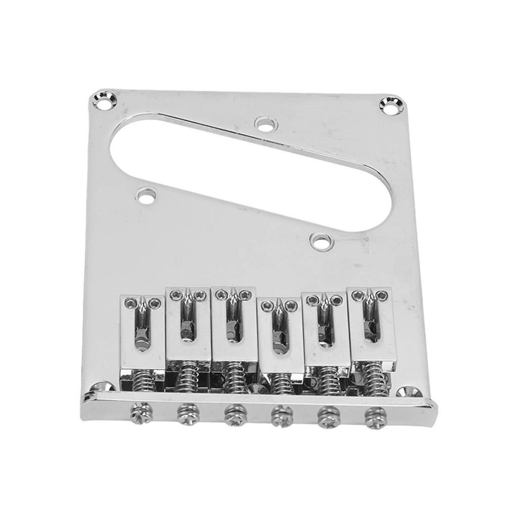 Fixed Guitar Bridge Electric Guitar String Plate Tailpiece Replacement with Mounting Screws