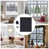 Winter Window Cover Insulated 3-Layer Covering Warm Winter Window Insulation Kit for Bedroom Home Basement Living Room Garage