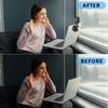 Video Conference Lighting Kit Fill Light Brightness Adjustable Portable Laptop Lamp for Video