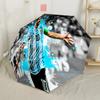 Football Legend Messi Automatic Umbrella Compact & Durable 8-Rib Design Foldable Design Durable Everyday Carry Umbrella Fashion Lovers Spiritual Gift