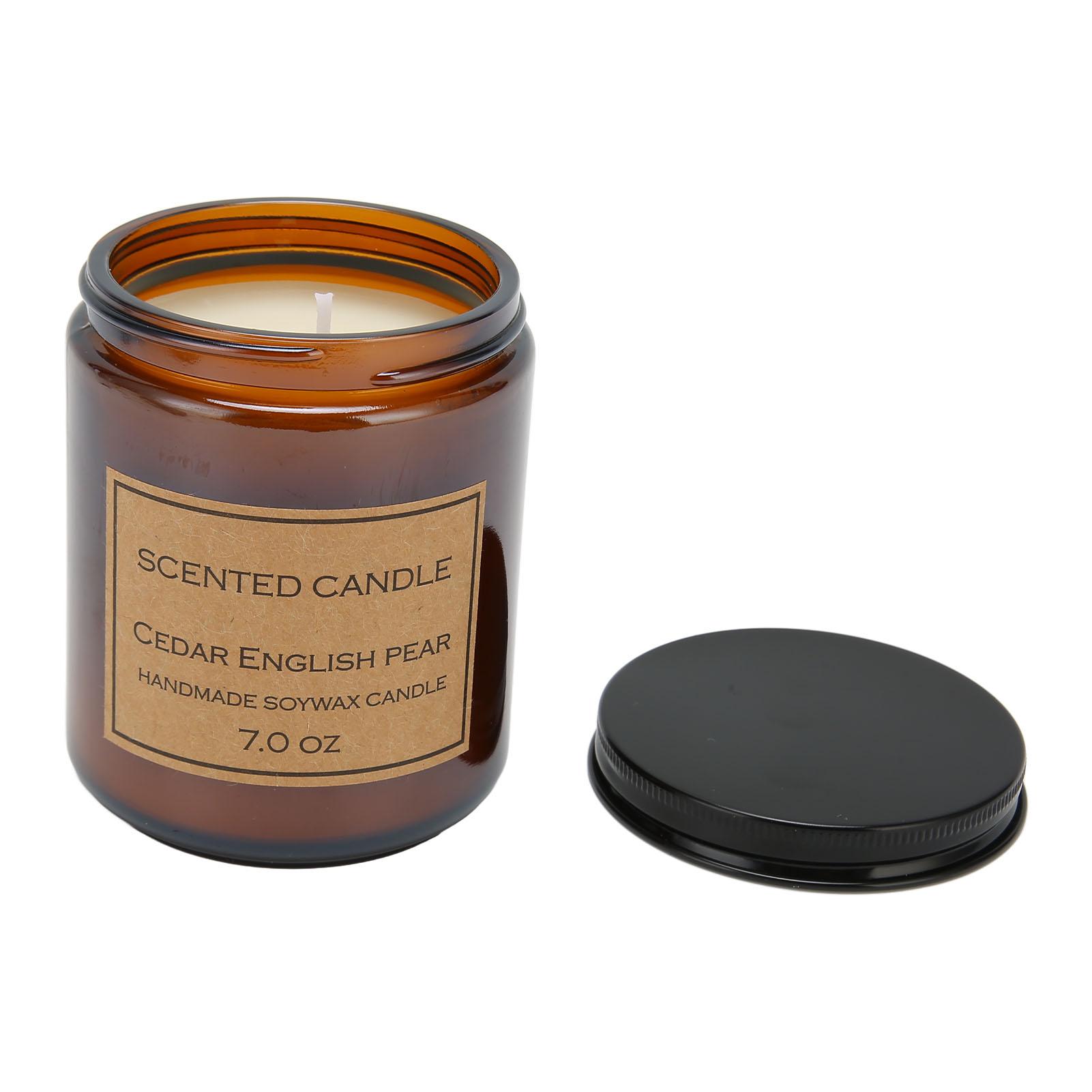 Ароматическая свеча Соевый воск Ретро Элегантный Мягкий Аромат Удаление Запаха Ароматерапевтическая Свеча для Спальни Офиса Бара