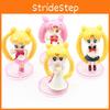 Adorable Sailor Moon Miniature 4pcs Set For Dollhouse And Cake Decoration