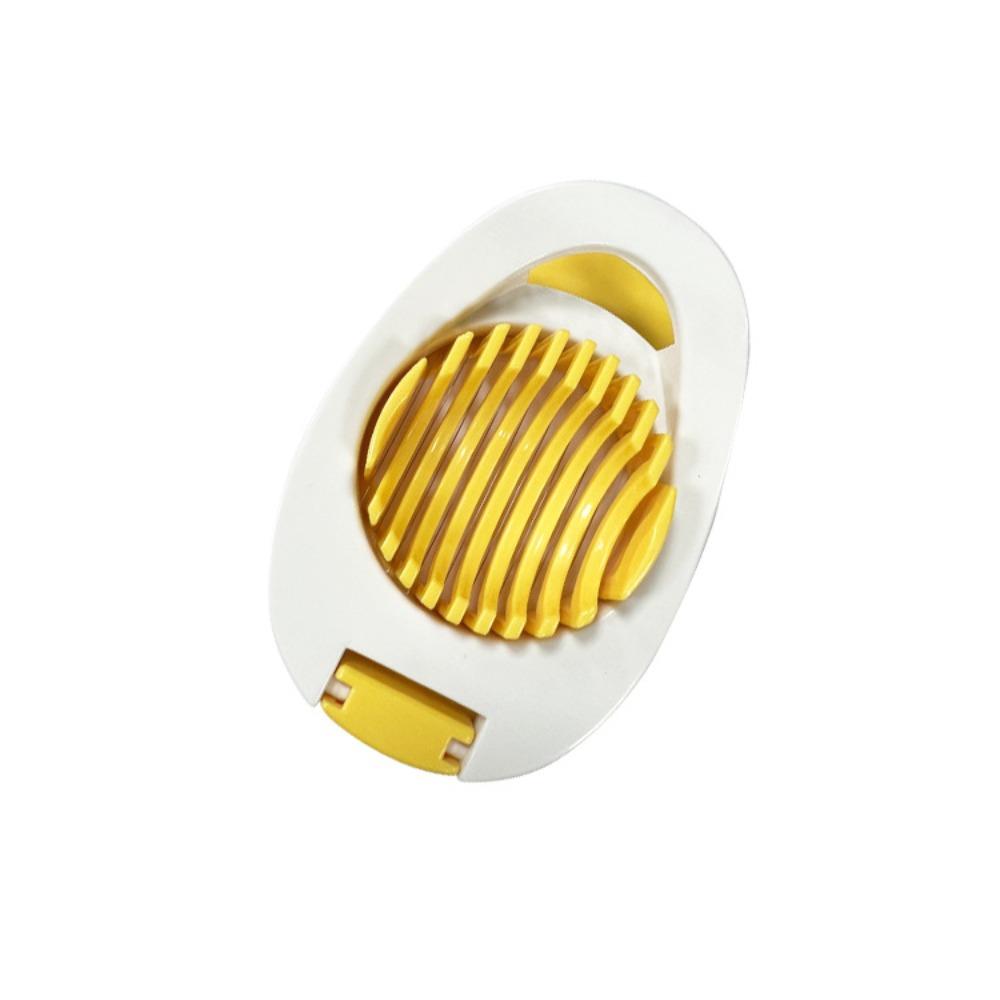 Stainless Steel Boiled Egg Slicer Aluminium Kitchen Gadget Creative Egg Separator  Egg Tools