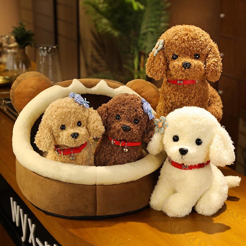 Teddy Dog Plush Toy: Children's Soothing Doll & Activity Gift