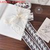 French Lace Scarf Summer Hollow Embroidery Long Ribbon And Belt Tie Hair Band Bags Handle Decor Long Scarfs