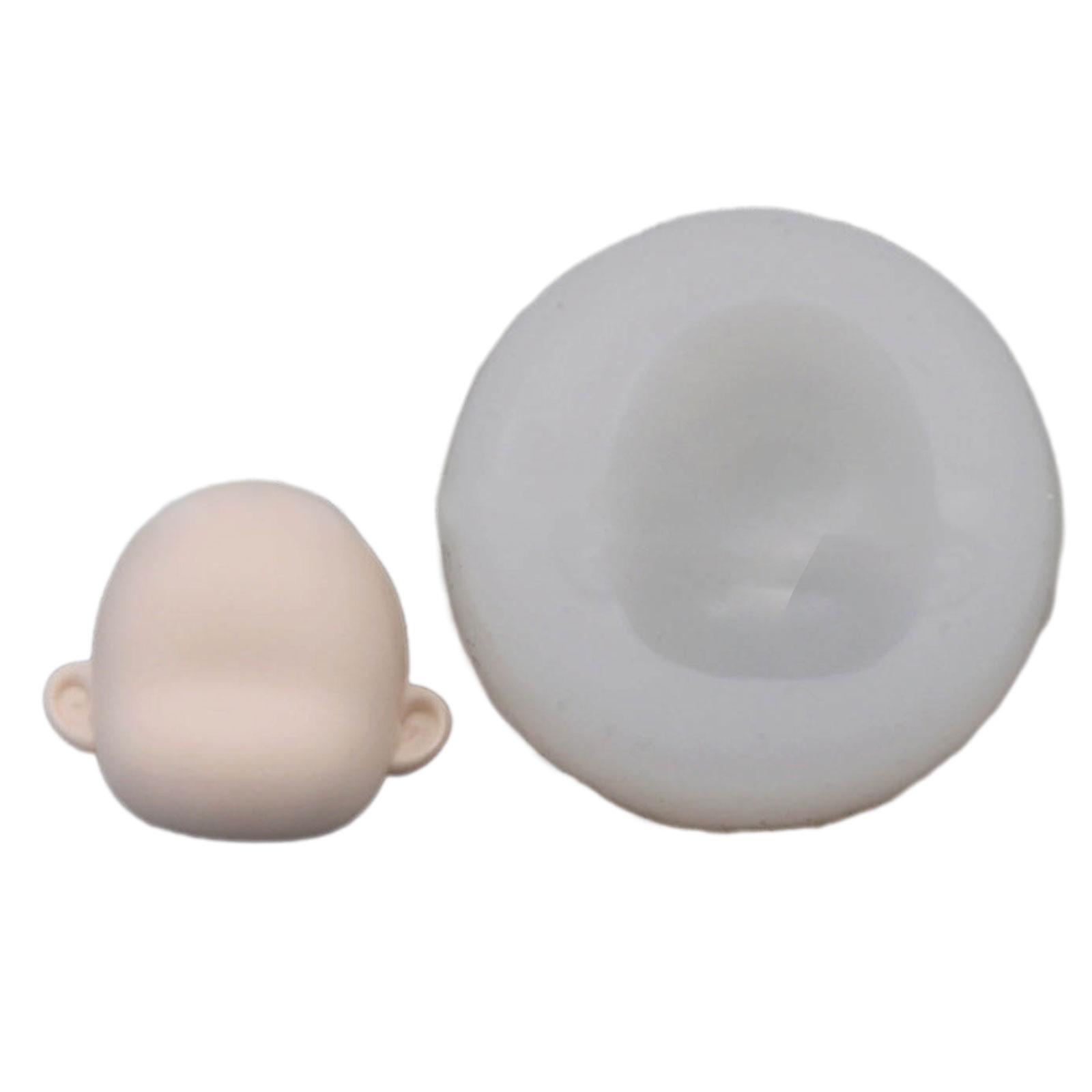 

Baby Face Silicone Mould Handmade Doll Face Clay Molds for Chocolate Candy Fondant Cake 17