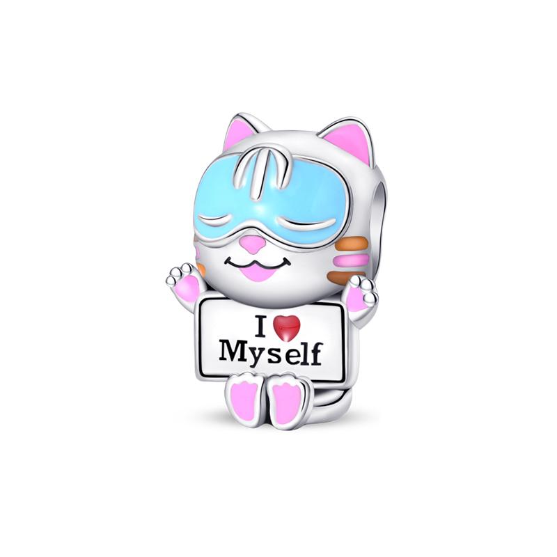 New 925 Silver Color Flowers Luminous Stars Charms Beads Fit 3mm 925 Bracelets DIY Graduation Party Jewelry