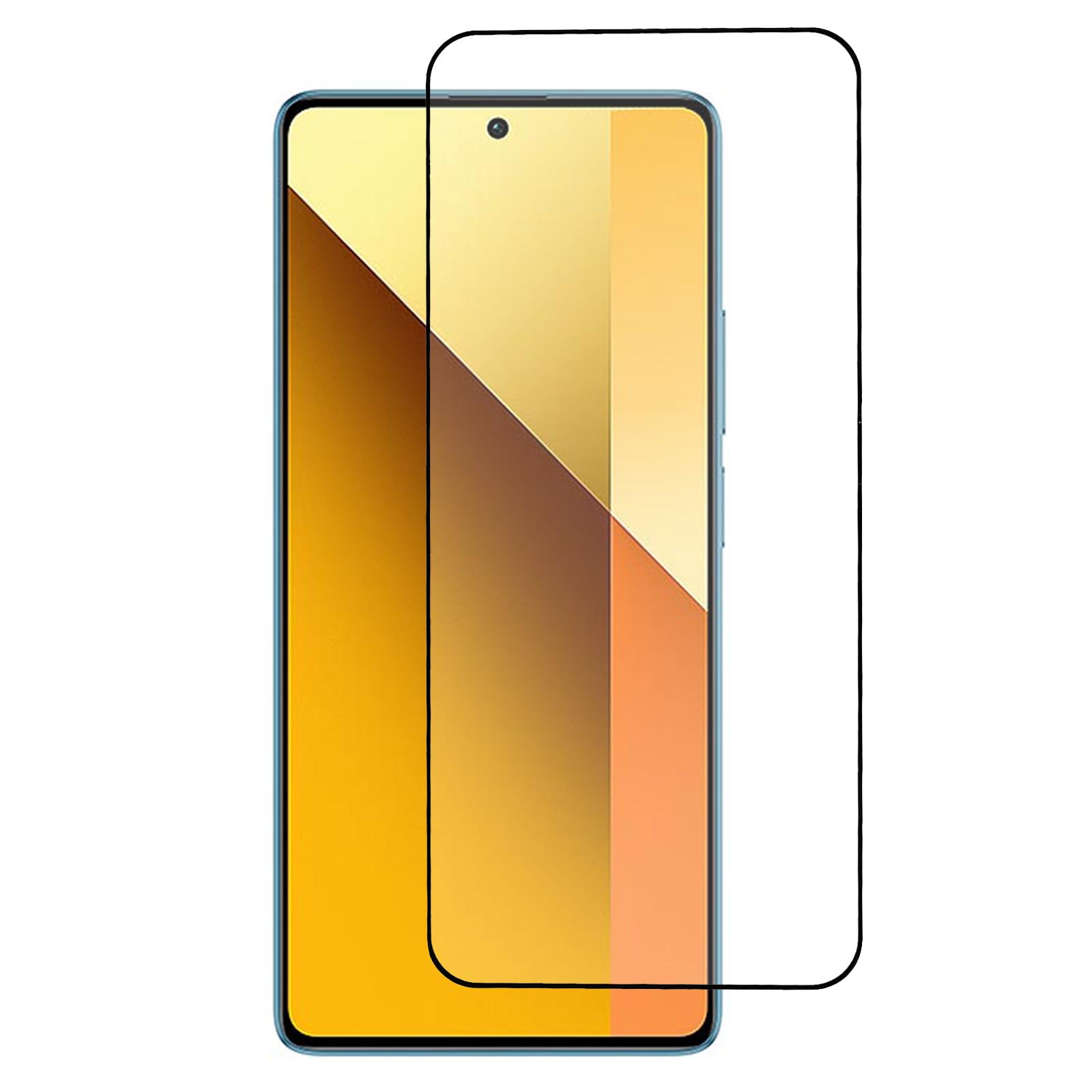 

For Xiaomi Redmi Note 13 5G/Note 13 Pro 4G/Note 13 Pro 5G/Poco X6 5G/Poco M6 Pro 4G High Aluminium-silicon Glass Film Silk Printing As Shown A