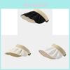 Summer Wide Brim Sun Hat For Women Breathable Uv Protection Sunshade Cap