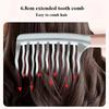 1pc double row wide teeth hairdressing comb for long curly hair, fluffy styling, curly hair management