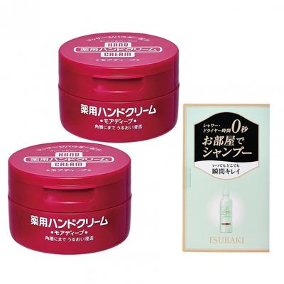 Shiseido [Großbestellung] Handcreme Medicated More Deep (Quasi-Droge) 100 g x 2 + Bonus
