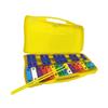 25-Tone Aluminum Xylophone for Kindergarten Early Education - Children's Percussion Instrument and Orff Hand-Knocked Piano.