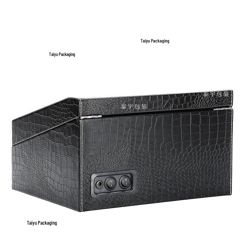 Crocodile Pattern Automatic Watch Winder and Display Box