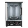 VEVOR Countertop Vertical Rotating Oven 22L Rotisserie Shawarma Machine, 1500W Kebab Grill Roaster with Heat-Resistant Door, Drip Tray