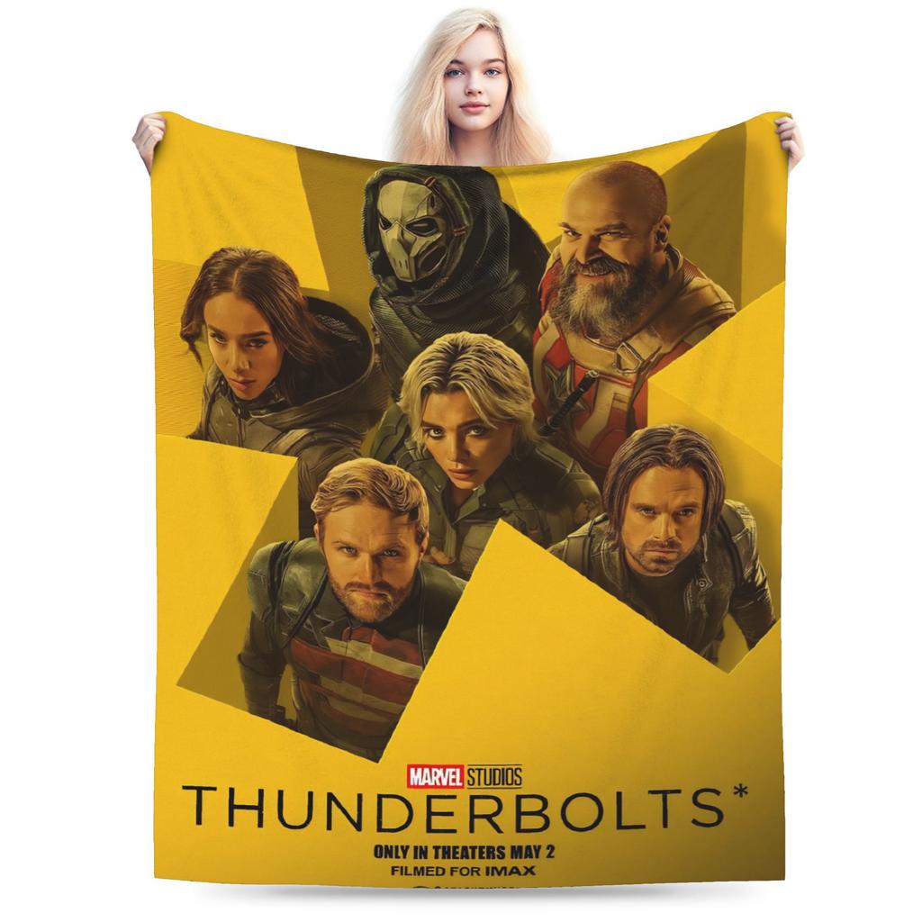 New Yelena Belova Thunderbolts Blankets Ultra-Soft Flannel Comfortable Throw Blanket Machine Washable