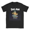 Men Kid Funny Animation Adventure Movie T Shirts Dog Man Pure Cotton Tops Novelty Short Sleeve Crewneck Tee Shirt Unique TShirt