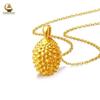 Rose Flower Crown Pure Gold 999 Pendant Set for Women - Qixi Valentine's Day Gift
