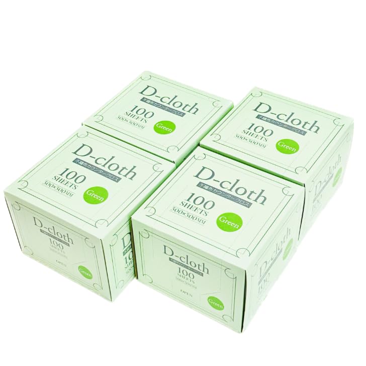 Dainichi Sangyo Nonwoven Counter Available in 4 30 x 30 Disposable Dish Washable for Home and Commercial D-Cloth Cloth, Colors, Oval, cm, Cloth,