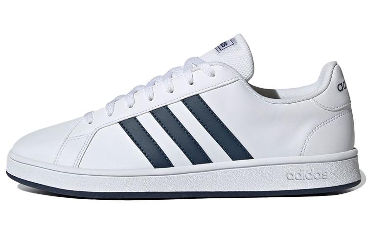 Grand Court Adidas Neo Base  White Crew Navy  FY8568