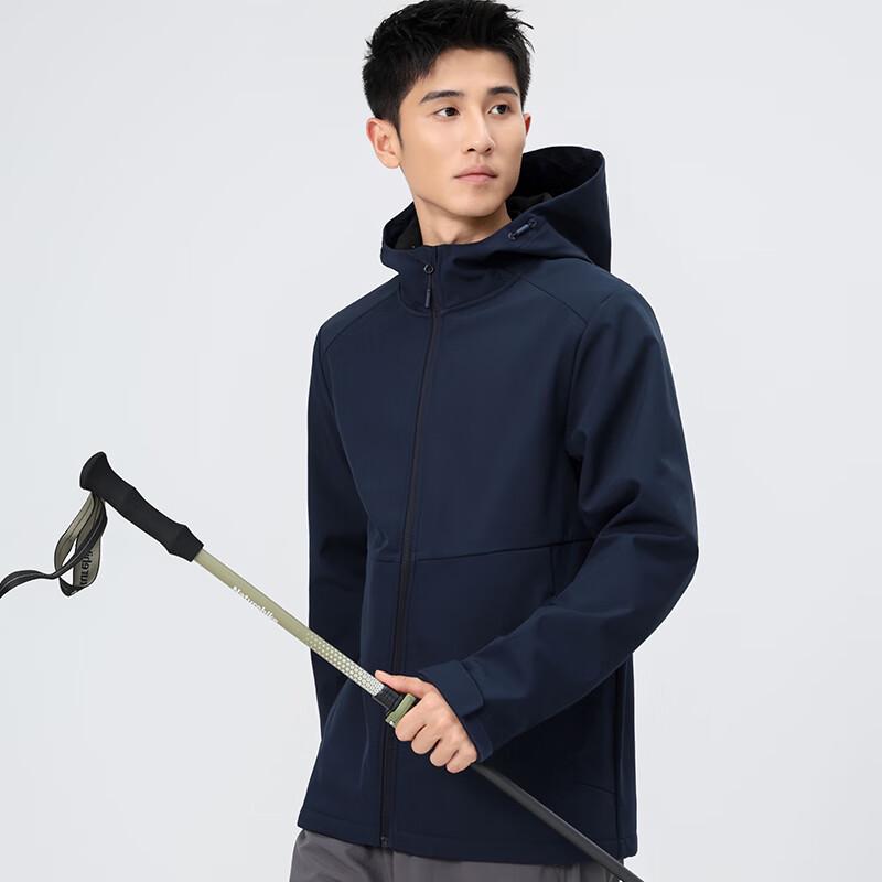 Unisex Fleece-Lined Windproof Outdoor Jacket