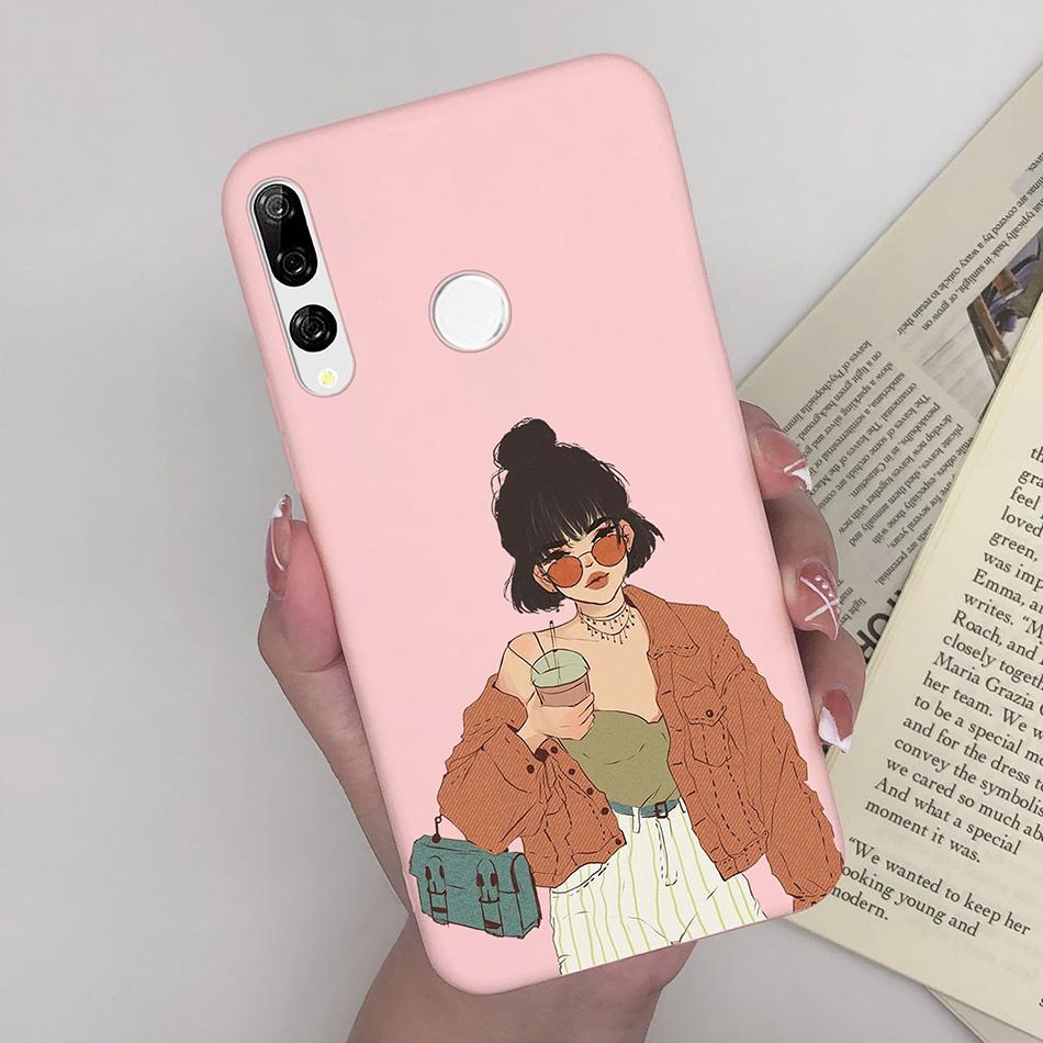 6.59" For Cover Huawei P Smart Z Case Huawei Y9 Prime 2019 STK-LX1 Shockproof Cases Silicone TPU Cute Printed Pattern Back Cover