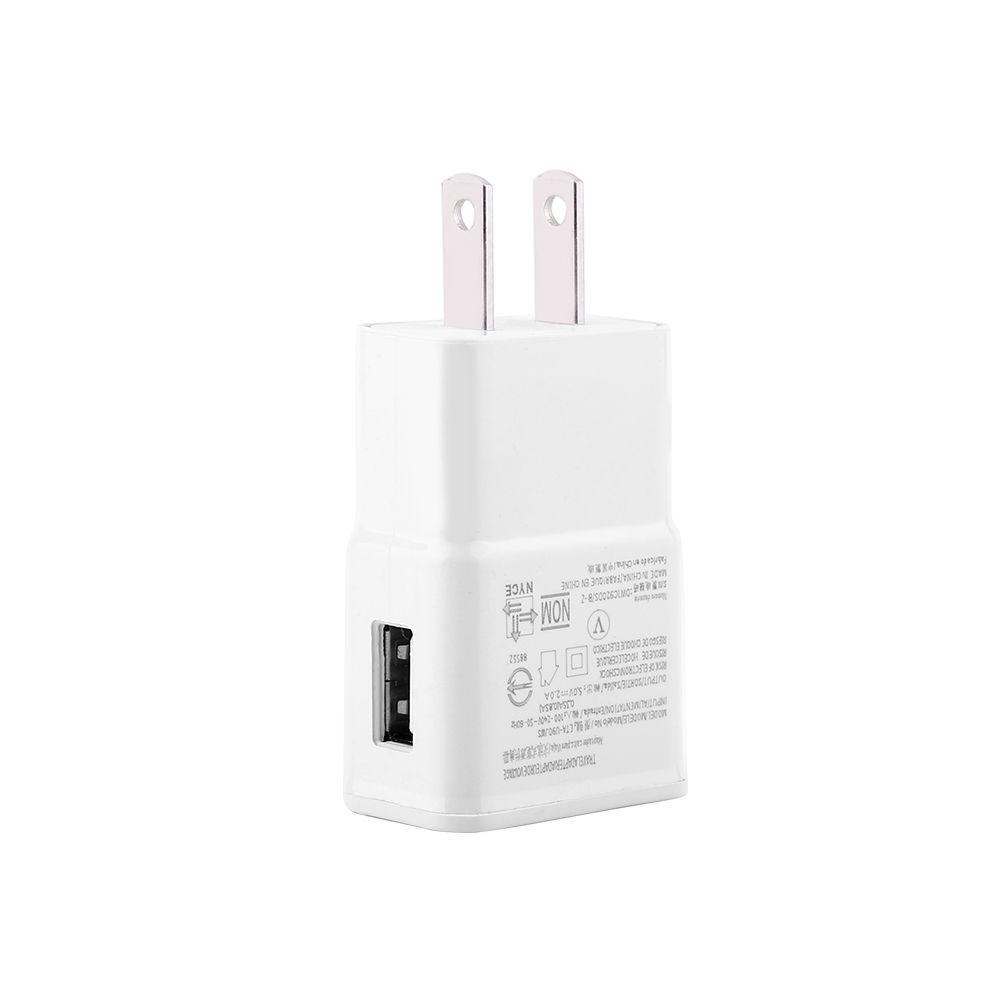 White/Black 5V 2A US/EU Plug 1 Port USB Wall Charger Fast Power Adapter Travel S White/Black 5V 2A US/EU Plug 1 Port USB Wall Charger Fast Power Adapter Travel S