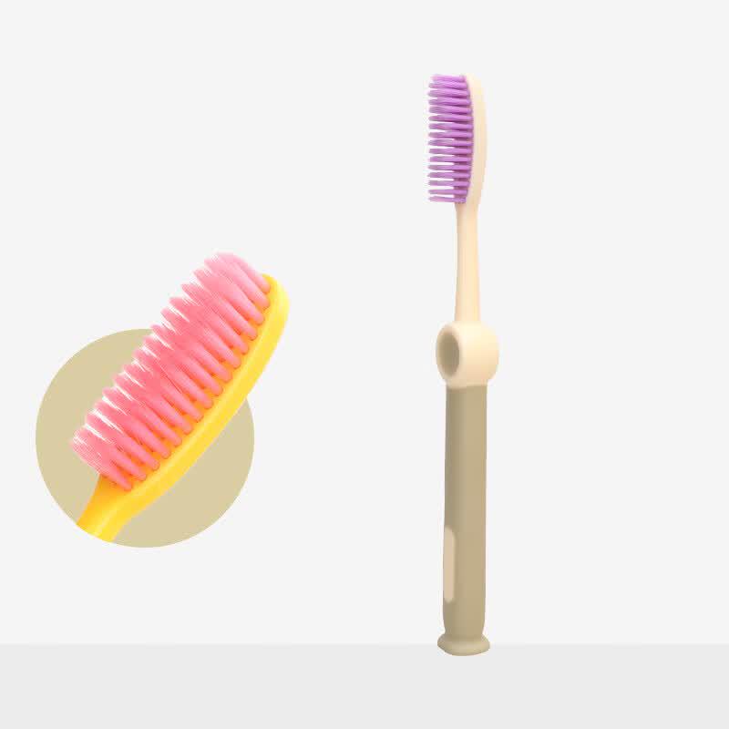 Vibrant High-Density Soft Bristle Adult Toothbrush