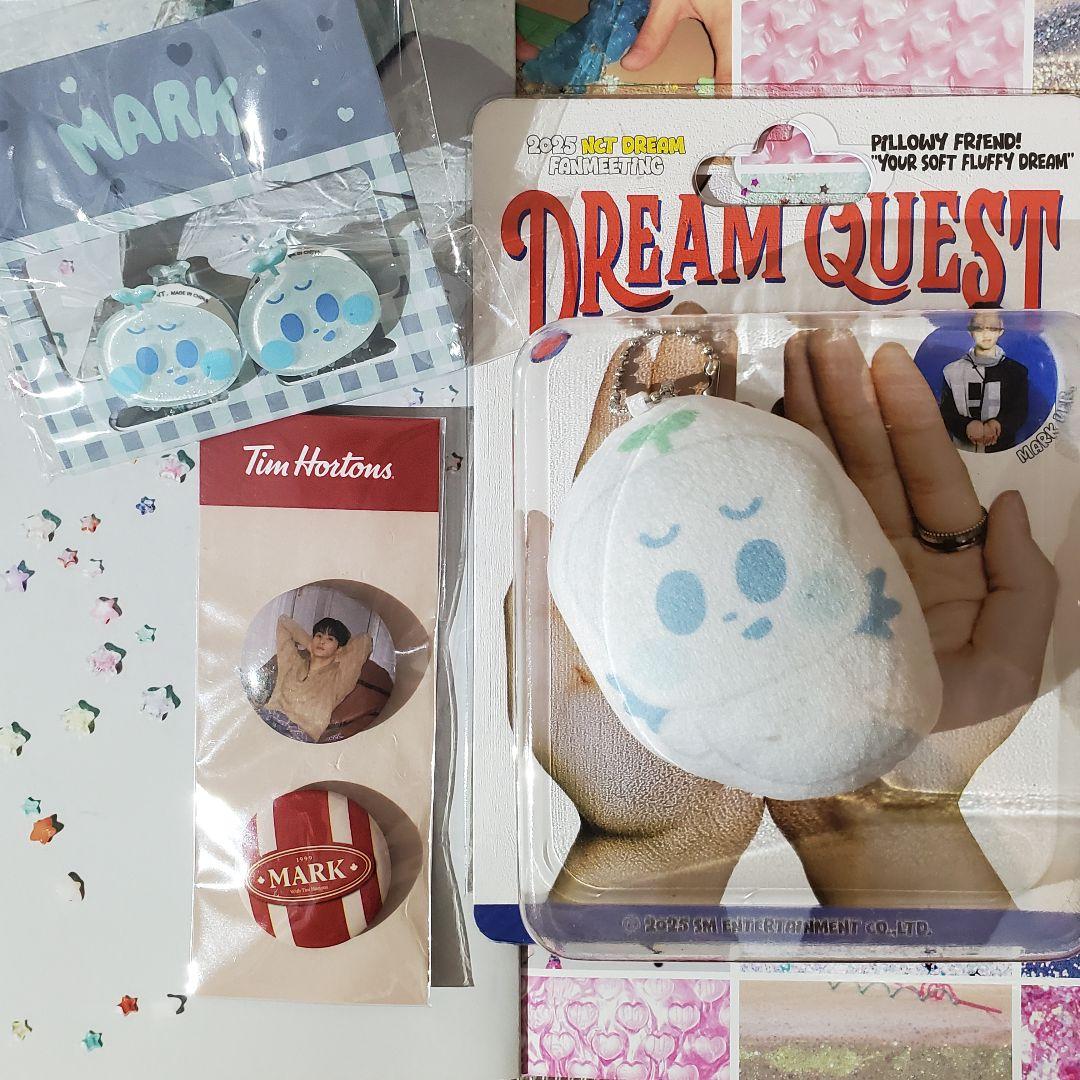 

[USED] NCT DREAM Fan Meeting Key Ring Clip Badge Mark